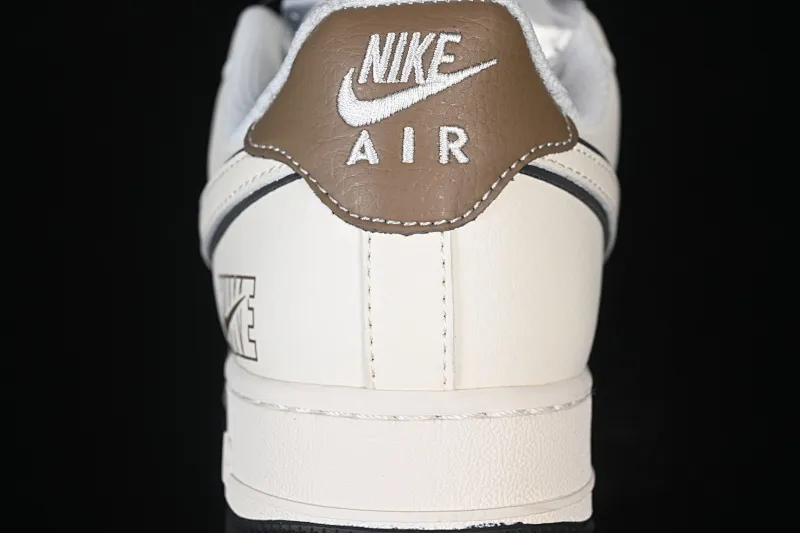 All Categories Nk Air Force 1 Air Force Series Nk Air Force 1 Low Air Force Low Nike Air Force 1'07 Low Joint Beige Brown High-end Customized Low-top Casual Shoes XD9314-618